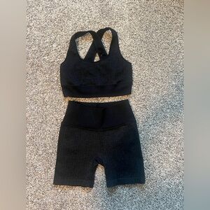 Joylab Matching Set of sports bra and biker shorts
